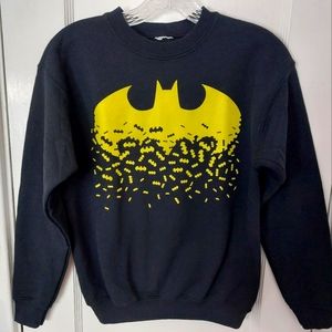 Batman Sweatshirt Boys Black Large